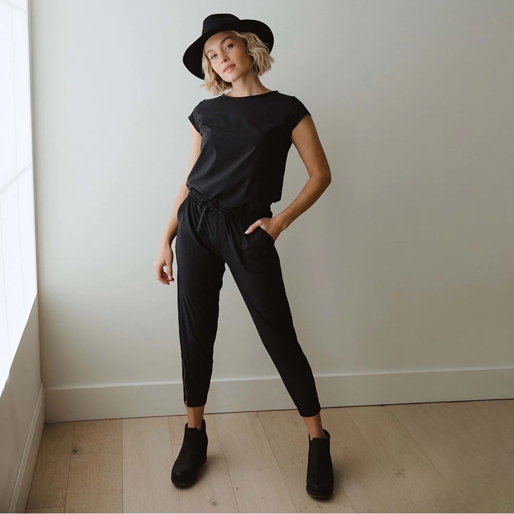 NWT Albion Fit Black Jumpsuit